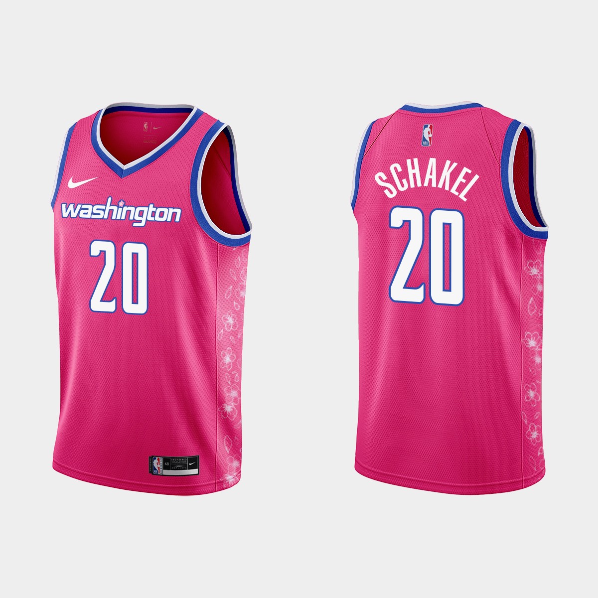 Delon Wright 2022-23 Washington Wizards Pink #55 City Edition Jersey ...